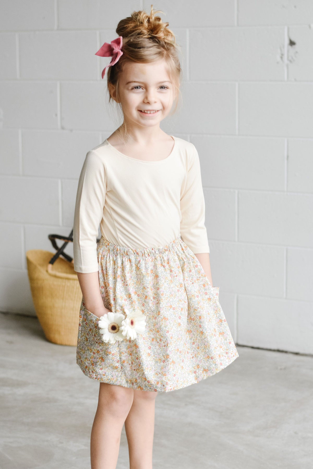 Christiana Skirt in 'Holly Plaid' - Ready To Ship