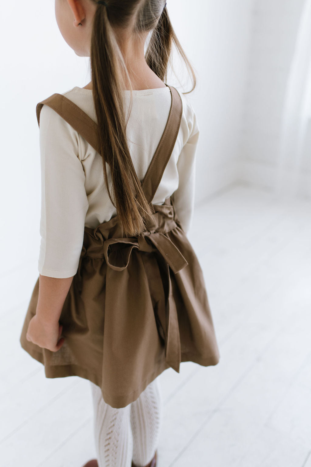 Molly Ballet Shirt in 'Natural' - Ready To Ship