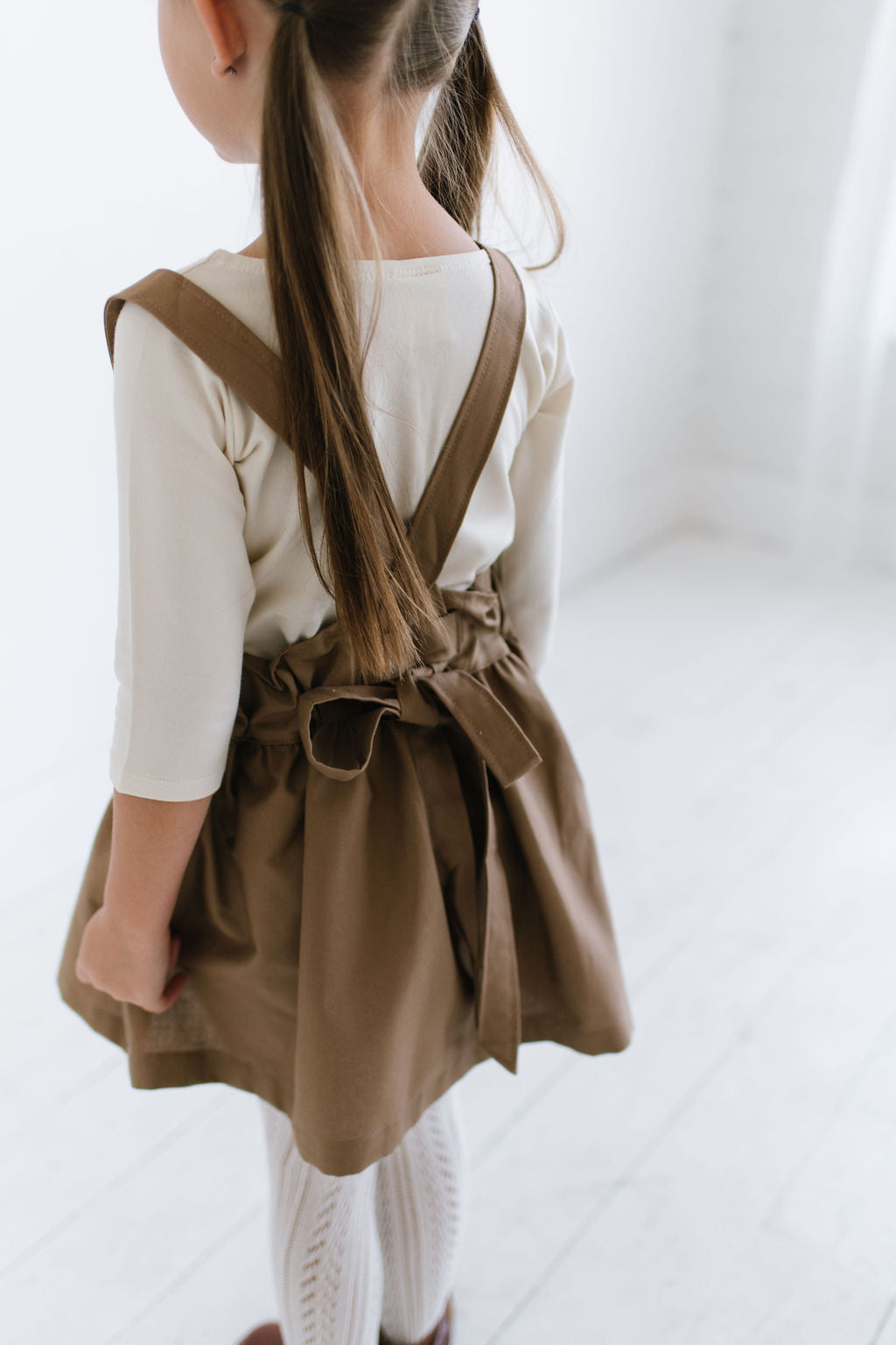 Molly Ballet Shirt in 'Cafe Au Lait' - Ready To Ship