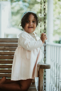 Aria Tunic with  Pockets in ' Gingerbread Plaid' - Ready To Ship