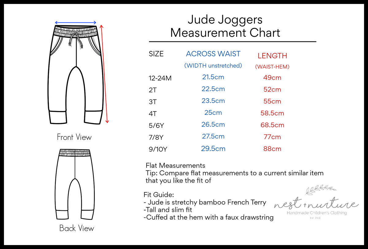 Jude Joggers in 'Crushed Berry' - Ready To Ship