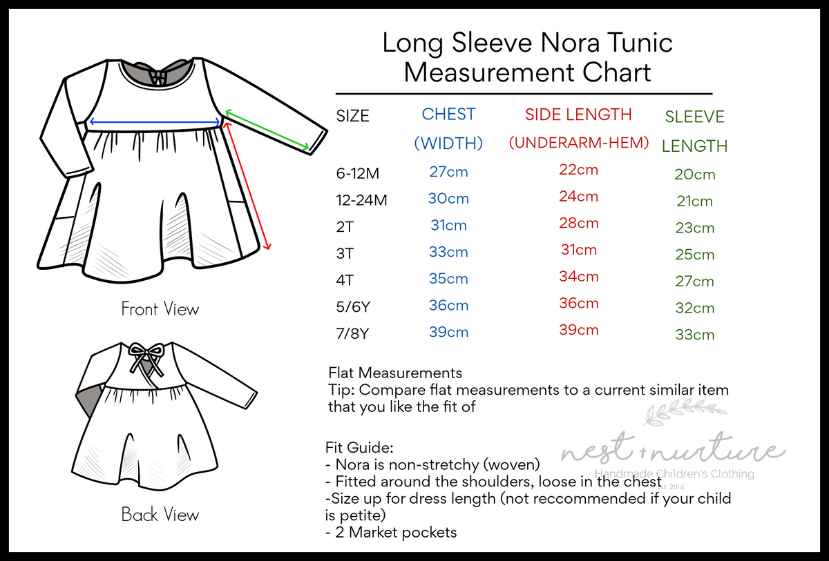 Aria Tunic with  Pockets in ‘Holiday Mix-Up’- Ready To Ship