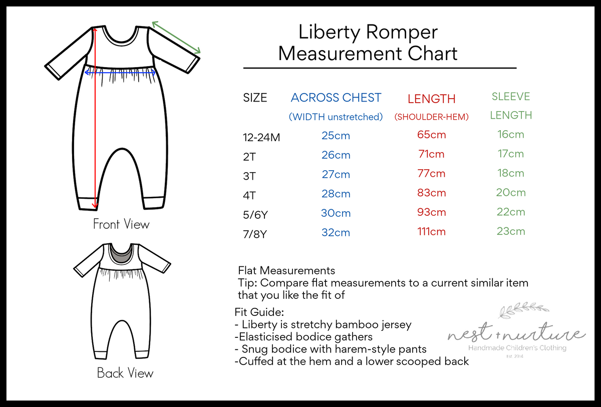 Liberty Romper [Flutter Sleeve] in 'Flamingo' - Ready To Ship