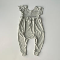 Liberty Romper [Cap Sleeve] in 'Sweet Mint' - Ready To Ship
