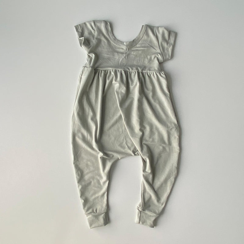 Liberty Romper [Cap Sleeve] in 'Sweet Mint' - Ready To Ship