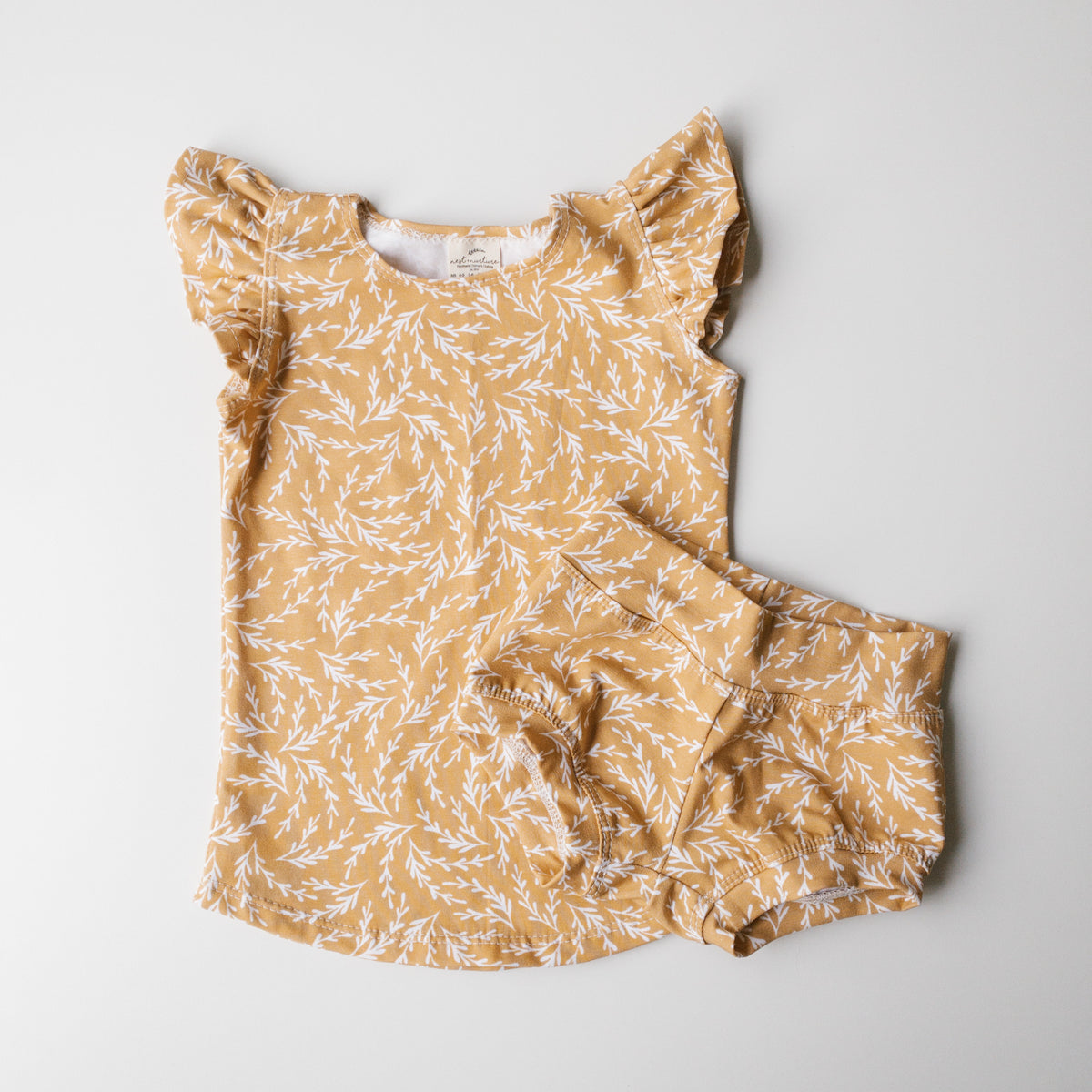 Tilly Tank/Billy Bloomers SET in "Harvest Twig"  - Ready to Ship